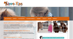 Desktop Screenshot of hippo-kids.de